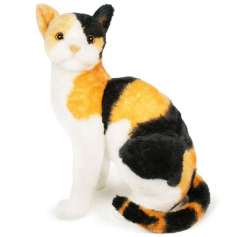 Catalina the Calico Cat | 13.5 inch stuffed animal plush | by Tiger ...