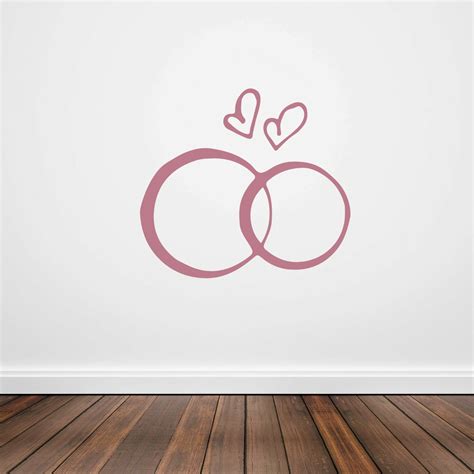 Wedding Ring Stencil Plastic Mylar Stencil For Painting Etsy