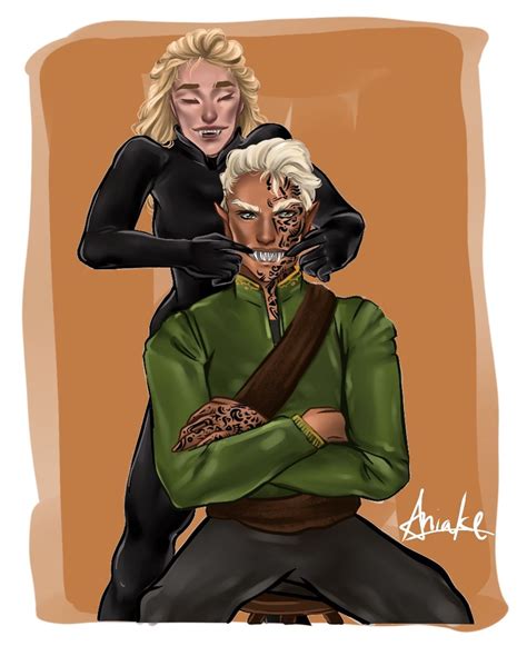 Aelin And Rowan Omg This Is Perfect Art By Aniakeart Throne Of Glass Books Throne Of