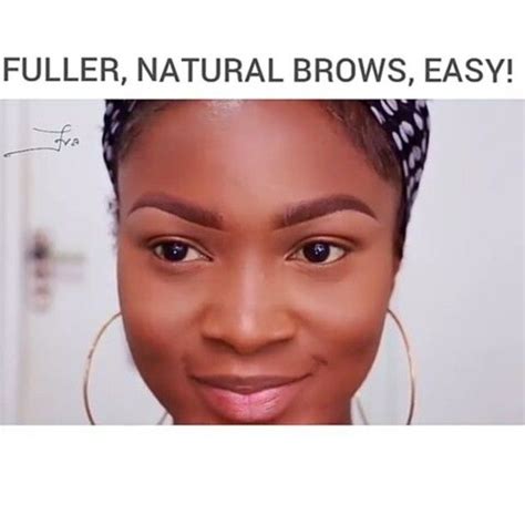 Full And Natural Looking Eyebrow Tutorial By Ievaalordiah Teeka