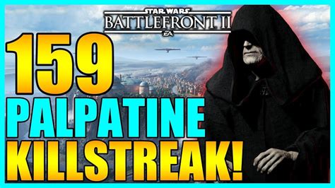 Palpatine Gameplay Killstreak Star Wars Battlefront Youtube