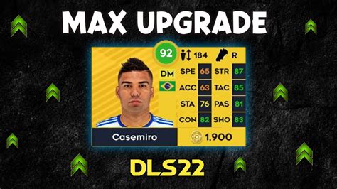 DLS 22 CASEMIRO Max Rating Upgrade YouTube