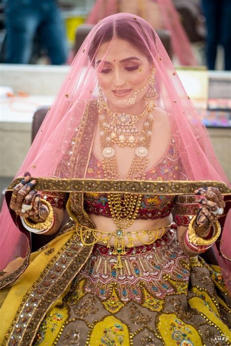 Wedding In Amritsar With A Gorgeous Marwar Couture Bridal Lehenga