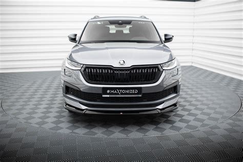 Lame Du Pare Chocs Avant V Skoda Kodiaq Sportline Mk Facelift