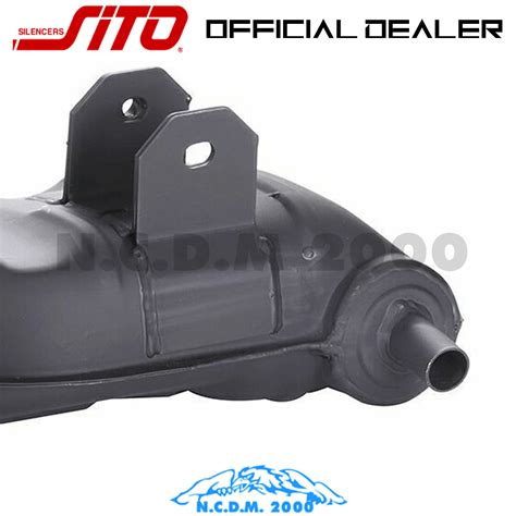 0254 Sito Plus Exhaust Silencer End For Vespa Px 125 150 2011 2012