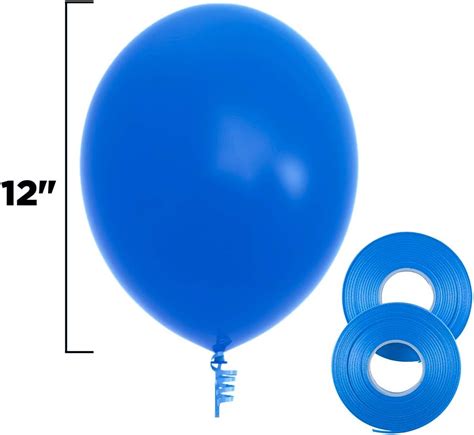 Buy Prextex Blue Party Balloons Inch Blue Balloons With Matching