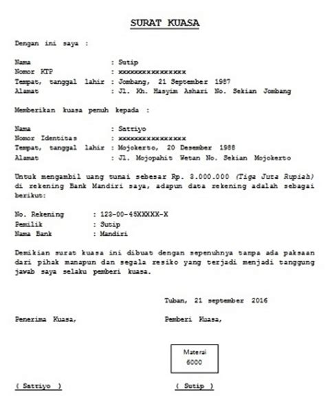 Contoh Surat Permohonan Penurunan Suku Bunga Bank Idesurat My Id