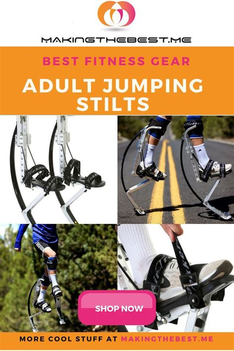Air Trekkers Jumping Stilts Bw Extreme 1 Pair Of Spring Loaded Jumping