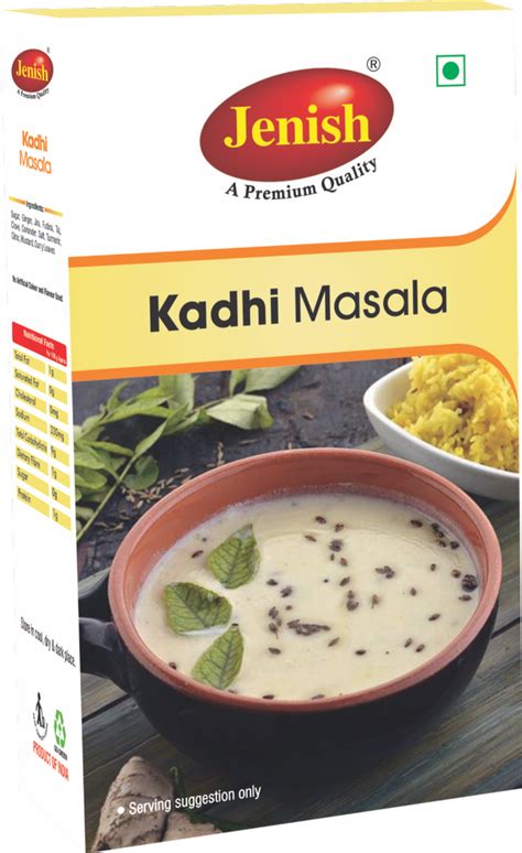 Jenish Kadhi Masala Packaging Size G G G Kg Kg At Rs