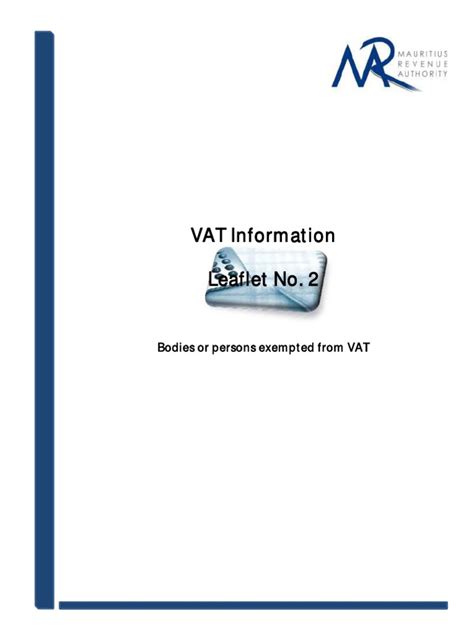 Navigating Vat Exemptions A Guide To Claiming Exemptions Under The