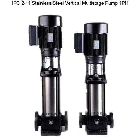 Max 37 IPC 2 11 Stainless Steel Vertical Multistage Pump 1PH At Rs