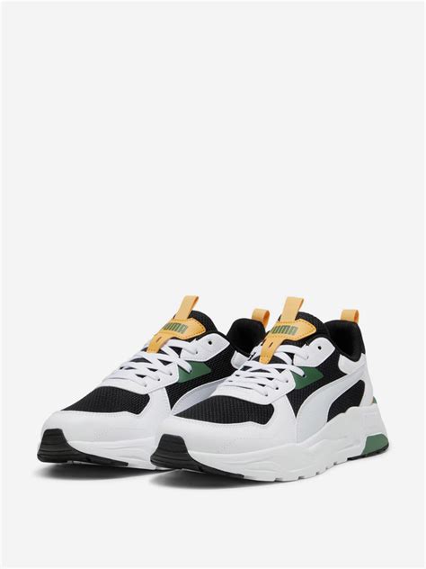Кроссовки мужские PUMA Trinity Lite белый/черный/зеленый цвет — купить ...