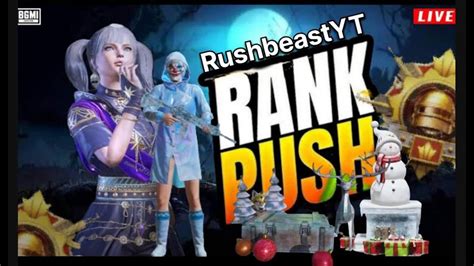 🔴 Bgmi Live Duo Rank Push To Conqueror With Rush Beast Yt C5s15