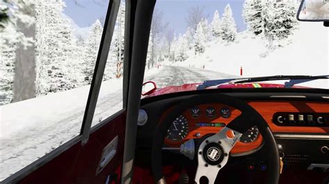 VR Assetto Corsa Snow Rally In A 1 6 FWD Lancia YouTube