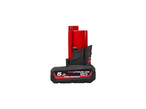 Milwaukee M12 Red Lithium Battery 50ah From Reece