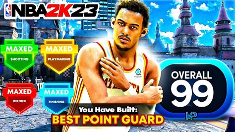 New Best Point Guard Build In Nba K Current Gen Best Badges