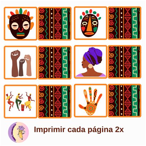 Jogos Consciencia Negra - Recurso Pedagógico – Jogo da Memória Celebração da Consciência Negra ...