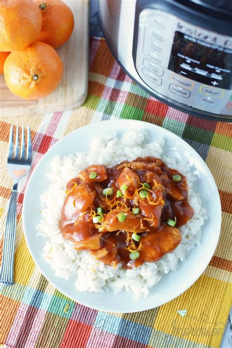 Easy Instant Pot Orange Chicken A Moms Impression