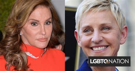 Bitter Caitlyn Jenner Dit Qu Ellen Degeneres M A Brûlé Le Cul Et L A Aliénée De La