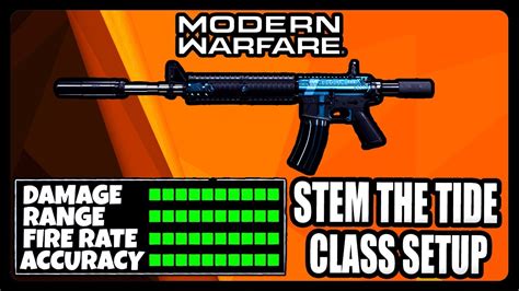 NEW OVERPOWERED M4A1 STEM THE TIDE CLASS SETUP IN MODERN WARFARE