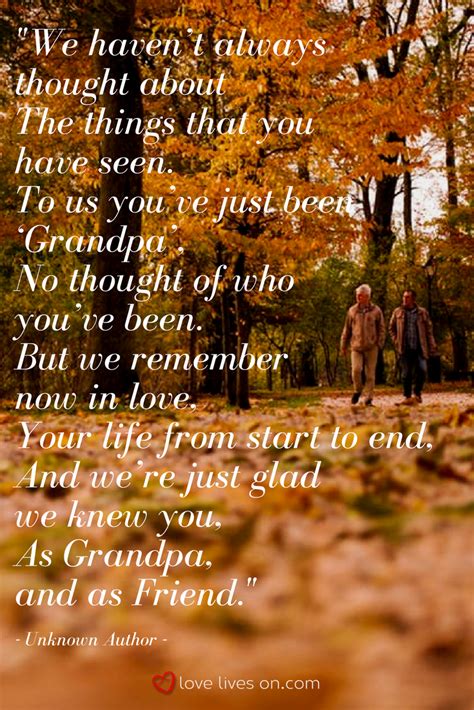 21 Best Funeral Poems For Grandpa Funeral Quotes Funeral And