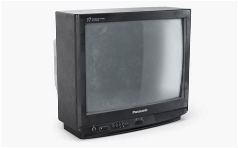 3D модель Старый телевизор Panasonic TC21 - TurboSquid 1365876