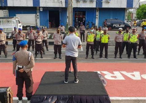 Ciptakan Kamtibmas Di Malam Tahun Baru Satsabhara Polres Tanjung Perak