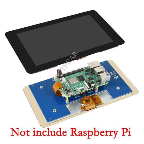 Raspberry Pi 7inch DSI LCD Display MIPI IPS 800x480 Capacitive TouchScreen