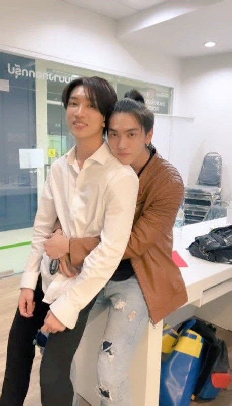 Pin By Hunny On Bossnoeul Cute Gay Couples Cute Couples Handsome Actors