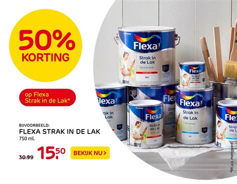 Flexa Strak In De Lak 750 Ml Aanbieding Bij Praxis