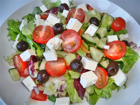 Fudgekakan Grekisk Sallad