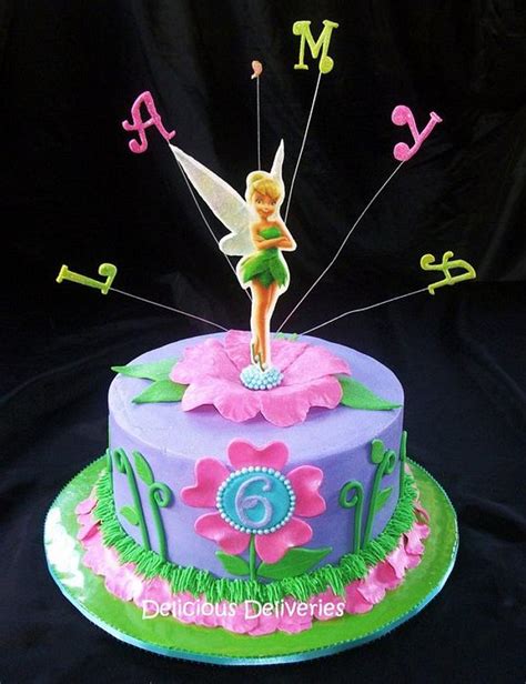 Tinkerbell Cake Decorated Cake By Deliciousdeliveries Cakesdecor