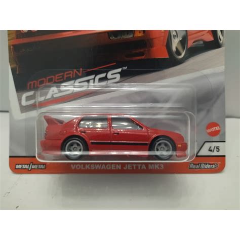Volkswagen Jetta Mk Red Modern Classic Hot Wheels Premium Bcn Stock Cars