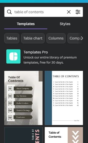 Can I Make A Table Of Contents In Canva Web Design Tutorials And Guides