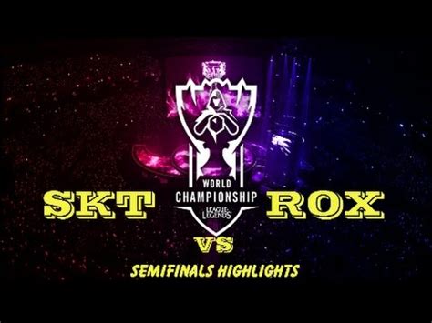 LOL World Championship 2016 Semifinals SKT Vs ROX Tigers Highlights