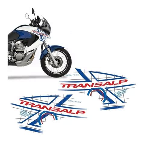 Calcomanía Sportinox Vinil Transparente Kit Stickers Franja Moto Honda