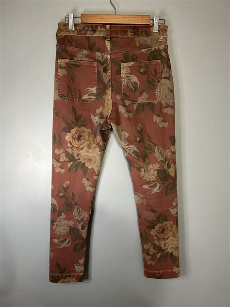 Anthropologie Pilcro Ultra High Rise Slim Straight Je Gem