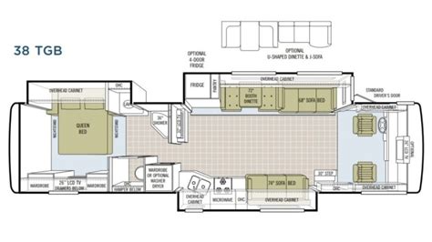 2008 Tiffin Allegro Bay 38TGB PHOTOS Details Brochure Floorplan