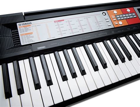 Yamaha PSR F50 Portable Keyboard Black Amazon Co Uk Musical Instruments