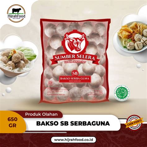 Jual Bakso Sapi Sumber Selera Sb Serbaguna All Purpose Meatballs