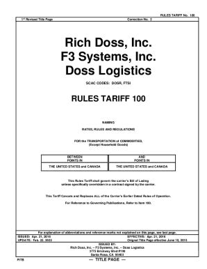 Fillable Online Mts Freight Scac Code Mrgq Dot Mc Rules Fax