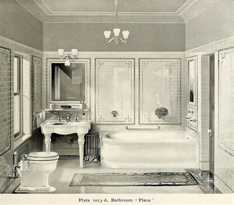 20 Elegant Antique Bathrooms From The 1900s Sinks Tubs Tile And Decor Click Americana