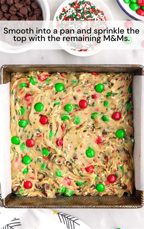 Christmas Cookie Bars Pass The Dessert