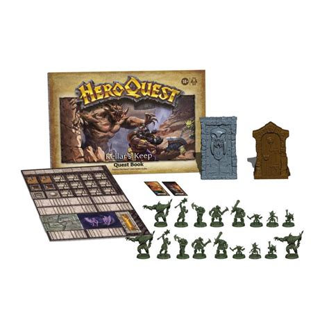 Avalon Hill HeroQuest Kellar's Keep Expansion, Ages 14 and Up 2-5 ...