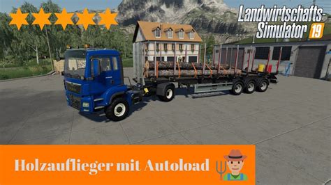 LS19 Modvorstellung II Holzauflieger Mit Autoload YouTube