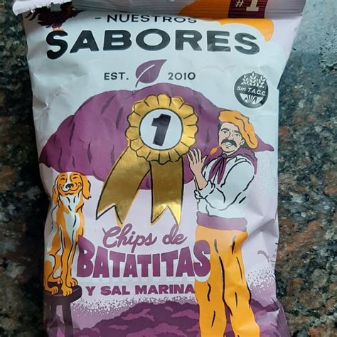 Nuestros Sabores Chips De Batatitas Y Sal Marina Review Abillion