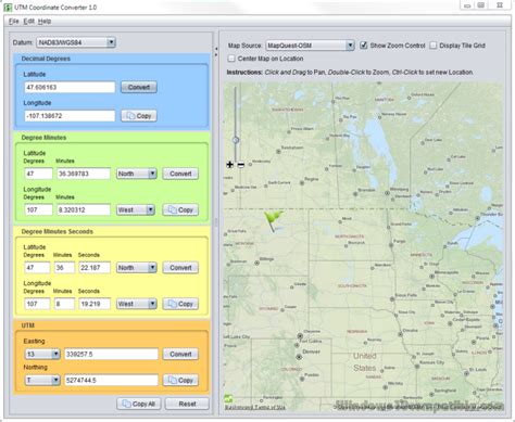 UTM Coordinate Converter 1.0.1 Free download