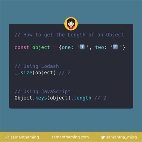 object length samanthamingcom