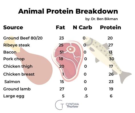 Numbers Are Based On A 4 Ounce Serving Size Protein Animal Protein