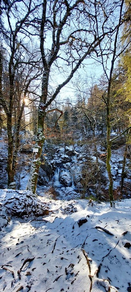 Petite Cascade De Tendon Vosges Janvier Flickr